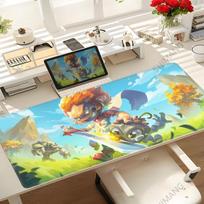 Dofus Gaming Mouse Pad Desk Mouse Pad Cute HD Desk Pad Extended Gaming Keyboard Mats Large xcm XXL Gamer Mousepad 800x400x2mm