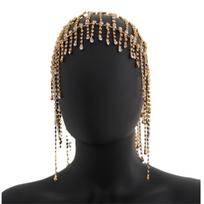 Professional Dance Headpiece With Crystal Fringe Detailing Ethnic Styles Lightweight Performances Hair Accessory auksas
