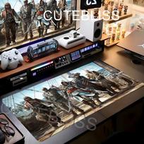 xcm Large Gamer Mouse Pad AAssassin S Creed Laptop Nonslip Deskmat XXL Durable Keyboard Cabinet Gaming Office Accessories 300x800x2mm