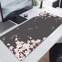Large Green Mouse Pad Sakura Computer Mousepads Gaming Mousepad Big Keyboard Mat Gamer Mouse Pads Aesthetic Desk Mats  xcm 800x300x2mm