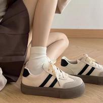 Dexun shoes new spring and autumn platform heightening retro Forrest Gump shoes casual sports board shoes 35