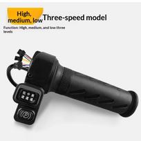1Pcs E-Bike Tricycle Accessories Universal Electric Bicycle Throttle Handle With 3 Speed Regulator And Reverse Three speed