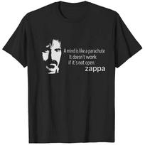 Frank Zappa A Mind Is Like a Parachute Marškinėliai Roko Muzikos Grafinis Marškinėlis S-5XL XL