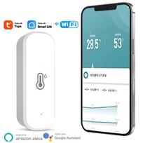 For Tuya Smart Home Zigbee/WiFi Temperature And Humidity Sensor Thermometer And Hygrometer Remote Monitoring App