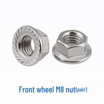 Kids' Mountain Bike Anti-Loosening Crankset and Sprocket Fixing Screw Cap Set
