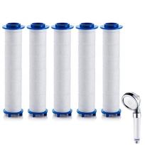 5/10pcs Shower Head Filter Element 12x2.4cm Shower Tube Filter Cotton Core Bathroom Shower Head Cleaning Accessories Home Supply