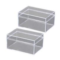 Clear Holder Deck Boxes Organizers Playing Poker Cards Box Playing Cards Box Poker Deck Cards Container Storage Case 1