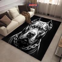 Cool American Bully Print Carpet Living Room Rugs Wonderful Gifts for Friends Decorative Carpet for Home Office Store Large Size 40x60cm