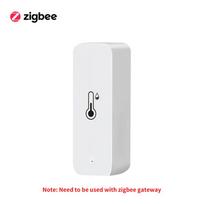Tuya Wifi/Zigbee Temperature And Humidity Sensor Indoor Thermometer Smart Life Control For Home Work With Alexa Google Assistant