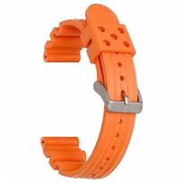 20mm 22mm Waffle Rubber Strap Belt Stainless Steel Buckle Men Sport Waterproof TPU Replace Watch Band for Seiko for Citizen Blue 22mm black