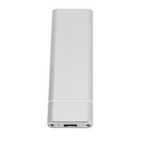 SSD Enclosure M.2 PCIE NVMe SATA Dual Protocol SSD Enclosure Type C High Speed Transfer Aluminum sidabras