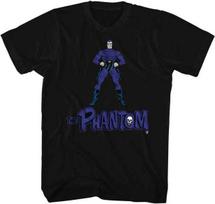 The Phantom Standing Logo 1936 American Adventure Comic Series Men's T Shirt  Unisex T-Shirt XL