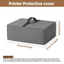 1Pcs Water Resistant Portable Space Saving Protection Printer Dust Cover Printer Cover Case Convenient With Handle A5
