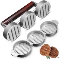 1pc Mini Burger Press Small Meat Patty Maker Round Shape Press Patty Maker Three 2.76 Inches Molds 1pc