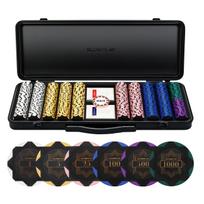 SLOWPLAY Nash 14g Pokerio Žetonų Rinkinys Visiškai Juodas Auksinis Leidimas 500 Žetonų Texas Chip 1000 Yra didelės dėžės, pagamintos iš - Hold'em Vertės 1,