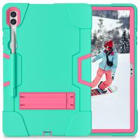 For Samsung Galaxy Tab S10 Lite 10.9 Inch SM-X400 SM-X406B 2025 Case Heavy Duty Shockproof Rugged Stand S9 FE S10 FE 10.9 Inch S9 11inch