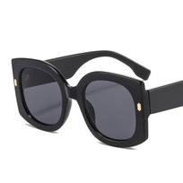 Oversized Green Blue Light Blocking Glasses Women Vintage Clear Eyeglasses Frame Fashion Computer Spectacle Eyewear