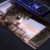 Toji Fushiguro Jujutsu Kaisen Mousepad Large Gaming Mouse Pad LockEdge Thickened Computer Keyboard Table Desk Mat 800x400x2mm
