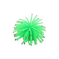 Plastic 1Pcs Reef Ornament Aquarium Decor Coral Fish Tank Underwater Plant Artificial Coral Fish Silicone žalia