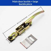 Heavy Duty Tricycle Door Latches Galvanized Rust Proof Thickened Material For Cargo Box Door Repair B