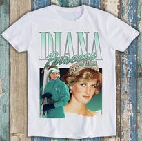 Lady Diana Princess Of Wales 90s Retro Music Best Movie Gift Tee T Shirt M1412 S