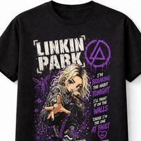 Linkin Park Breaking The Habit Dainos Tekstas Alternatyvus Rokas Grafinis Unisex Marškinėliai S