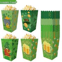In Stock: Saint Patrick's Day Themed Popcorn Box - Folding Snack Packaging