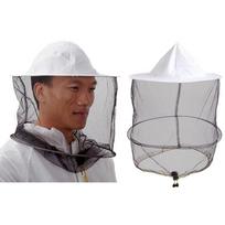 2 Pcs Beekeeping Apicultura Veil Hat Bee Keeper Hunting Cap Halloween Costume Gnats Insect Bug Mosquito Hats with Net Mesh