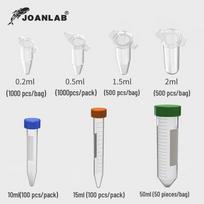 JOANLAB Plastic Graduated Centrifuge Tubes