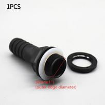 IBC Tank Outlet Adapter Fitting for Water Storage Tanks with Plastic Construction and Threaded Connection for Use