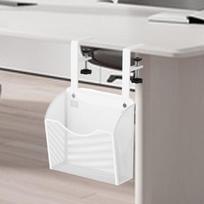 under Table Storage Holder Clamp on Desk Basket Side Rack for Bathroom balta