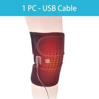 Elektrinis kelio šildymo kilimėlis USB 3 pavarų šildomas kelio įtvaras Kelio sąnarių atsipalaidavimui ir senų šaltų kojų kelio šildytuvas