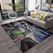 3D Truck Car Carpet Retro Tractor Non-Slip Carpet Rug for Living Room Bedroom Sofa Child Area Rug Home Decoration Floor Mat 40x60CM