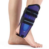 Ankle Brace Support For Sprains And Ligament Injury, Stirrup Ankle Splint Stabilizer Fits Left & Right Feet Foam Pad-Blue