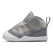 Air Jordan 11 Crib Bootie mid-top toddler shoes grey CI6165-005 18.5