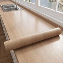 0,31 mm storio medžio rašto lipni, atspari alyvai, ugniai ir karščiui atspari stalviršio lipdukas, nuimama tapetų plėvelė baldų atnaujinimui 40cm width x 2m