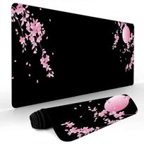 Japanese Aesthetic Cherry Blossoms Mouse Pad Gaming mat NonSlip Desk Mat mouse carpet with Stitched Edge HD printing Office mat 800x300x2mm