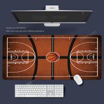 Tennis court themed  Mouse Pad Large Computer Office Game Table Mats XXL Rubber Antislip Gaming Keyboard Mousepads Desk Pads 800x300x2mm