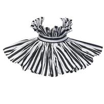 Clown Stripe Detachable Collar Neck Accessory for Costume Parties Women Cosplay Party Neckpiece for Masquerades Event 1