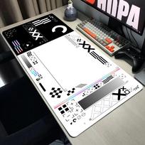 xcm Large Size Mouse Pad Art Desk Pad Printstream Gaming Mice Pad Nonslip Rubber Mat Company Long Table Mats XXL For Csgo 800x300x2mm