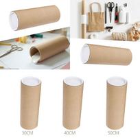 Mailing Tube with Caps Paper Poster Container Portable Storage Tube for Blueprint Art Prints Shipping 30cm Length