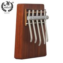 M MBAT Mini Kalimba Acacia 5 Key wood Thumb Piano Portable keyboard instrument Kids Music Gifts Child Early Educational Toys China Mainland