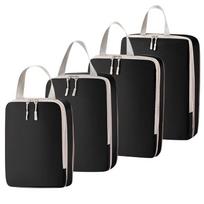 4PCS Compression Packing Cubes Set Expandable Travel Organizer Bags For Suitcase Luggage Storage Accessories juoda