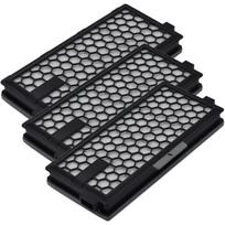 3 vnt. SF-AA50 Pakeičiami filtrai Miele S4000, S5000, S6000, S8000, Cat and Dog S5260 S5261 Tt5000 Sf-Aac50, Complete C2, C3, Compact C1, C2 serijoms juoda