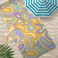 Brand Emilio Pucci Towel Polyester Beach Towel Quick Dry Sand Free Bath Towel for Summer Pool Travel Vacation 60x35CM