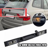 BMW E83 X3 2004-2010 Automobilio bagažinės jungiklio surinkimas Touring Bagažinės dangčio galinė rankena su mygtuku ir raktu 51133403611