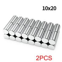 10x20mm Super stiprus neodimio magnetas N35 NdFeB Nuolatinis magnetinis imanes Apvalūs galingi magnetai Šaldytuvo magnetas