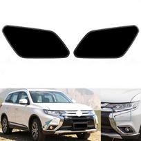 2 vnt. Žibintų plovimo dangtelis Mitsubishi Outlander black
