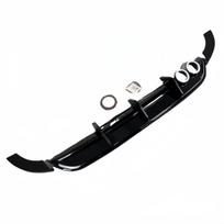 Blizgančio juodo automobilio galinio buferio difuzorius, skirtas VW Polo MK5 6R 2009 2010 2011 2012 2013 2014 Prieš atnaujinimą, buferio dangtelio skirstytuvas, apsauga Glossy Black