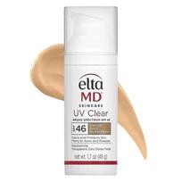 „EltaMD“ UV kasdienis SPF 40/46 veido drėkiklis nuo saulės su cinko oksidu, kasdienis veido drėkiklis su SPF, apsauga nuo saulės